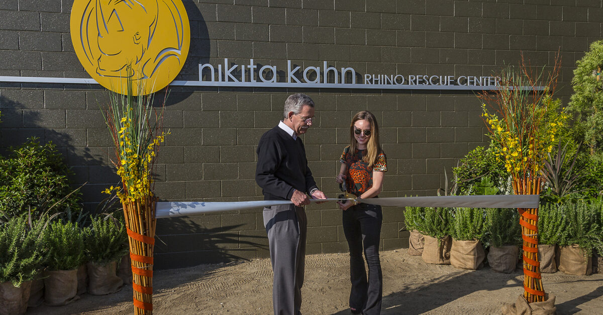 Nikita Kahn Rhino Rescue Center Opens – San Diego Zoo Wildlife Alliance
